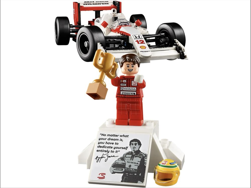 Lego ayrton senna novo