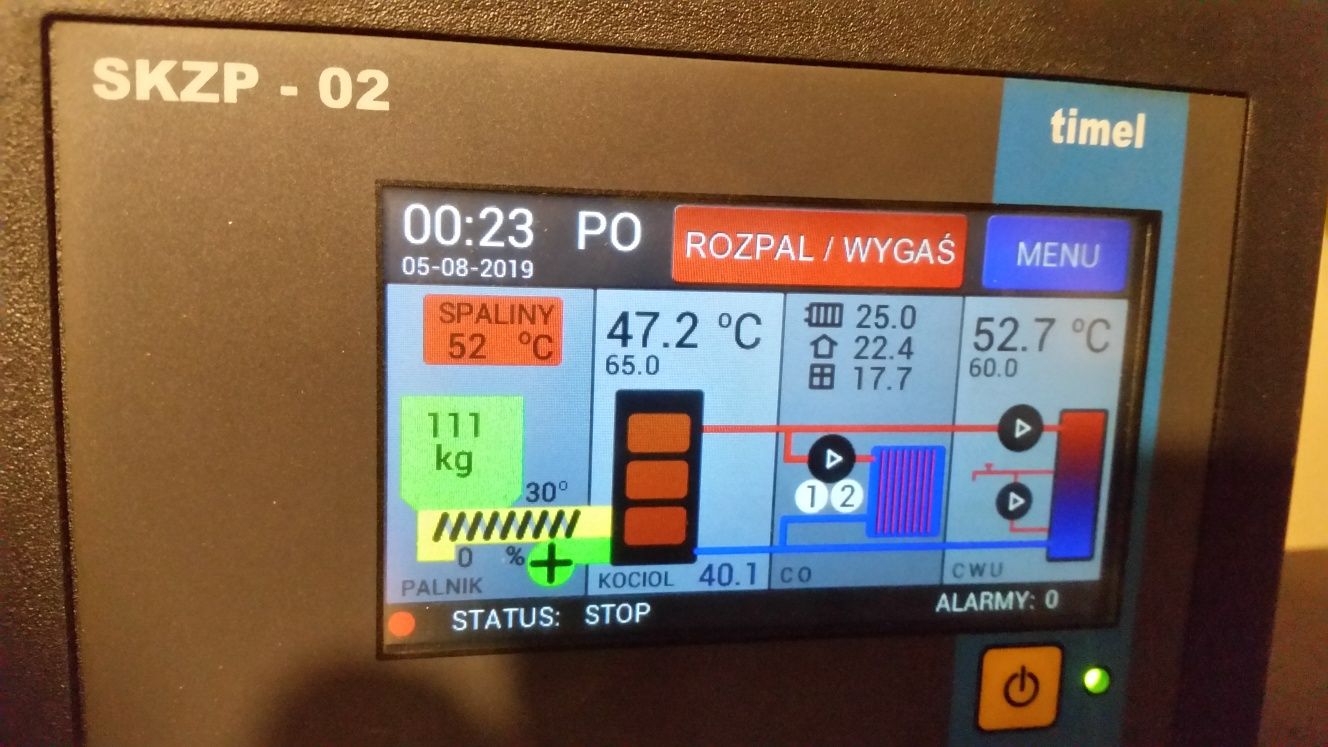 Części do pieca na ekogroszek