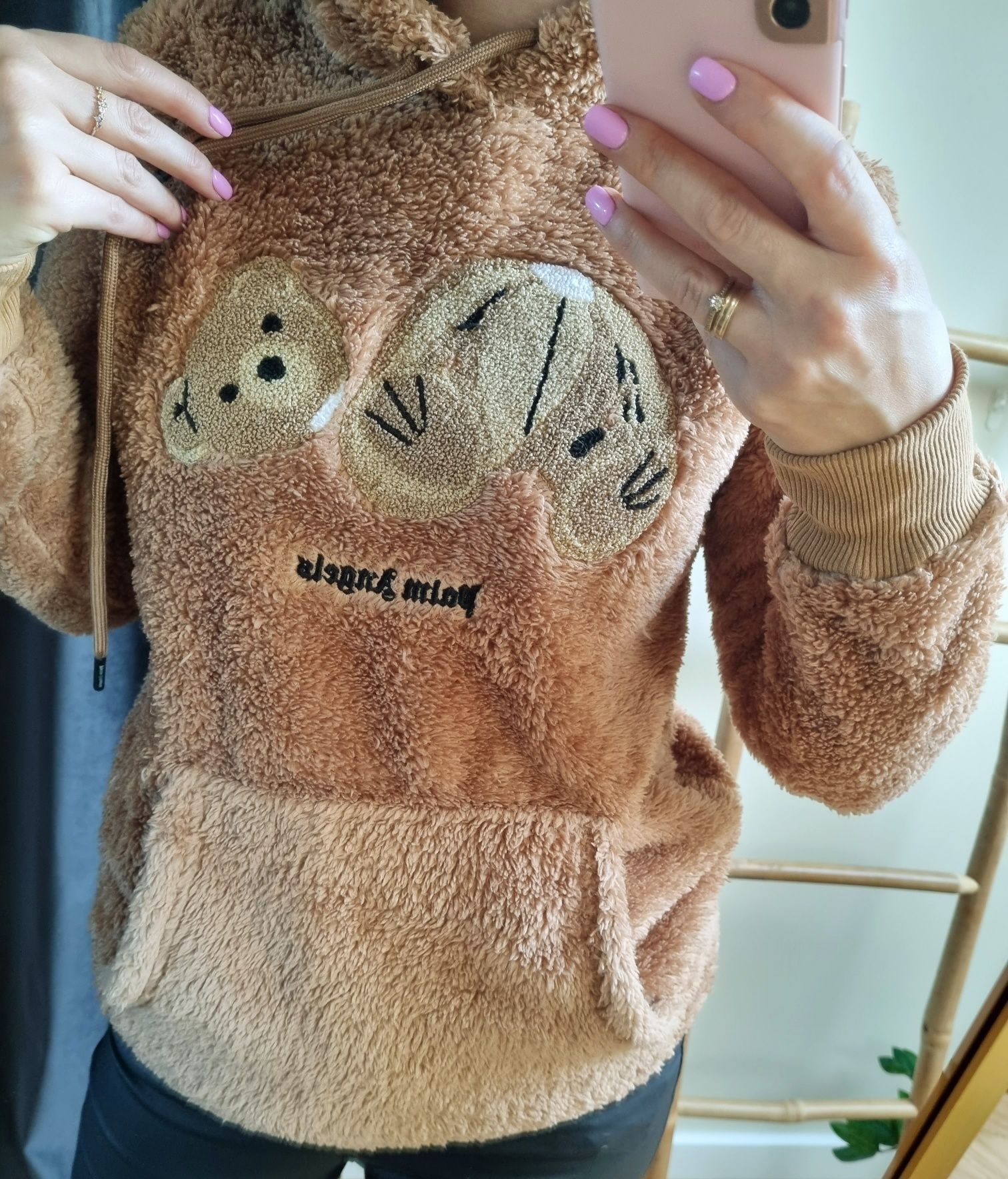 Bluza pluszak misiek S