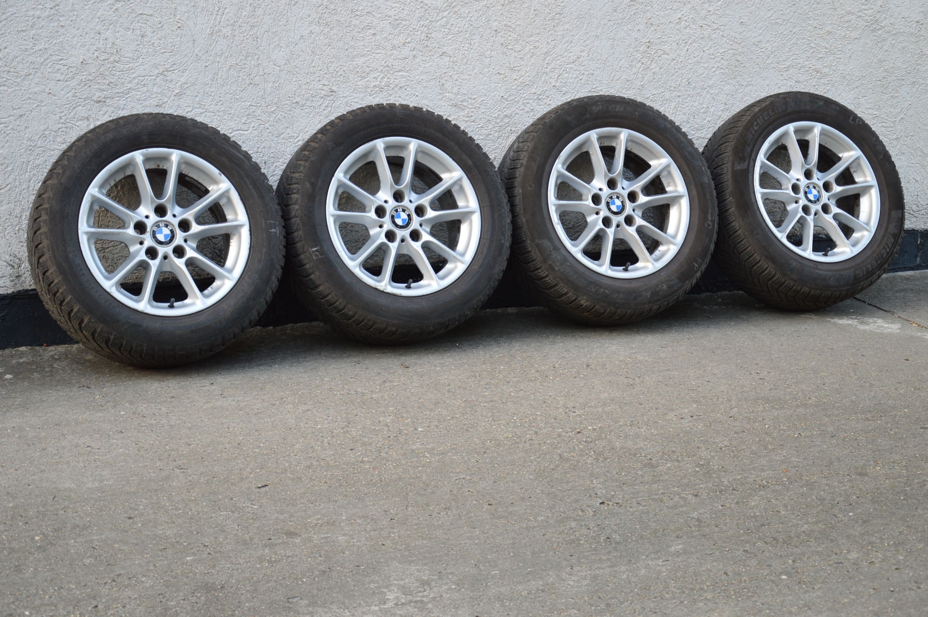 Alufelgi BMW Styling 50 Opony zimowe 225/55-16 E46 E60 E61 E90 E91