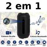 Camara Espia oculta escondida em Altifalante coluna Bluetooth 128gb
