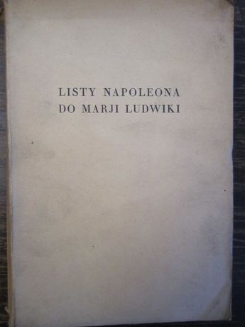 "Listy Napoleona do Marji-Ludwiki"