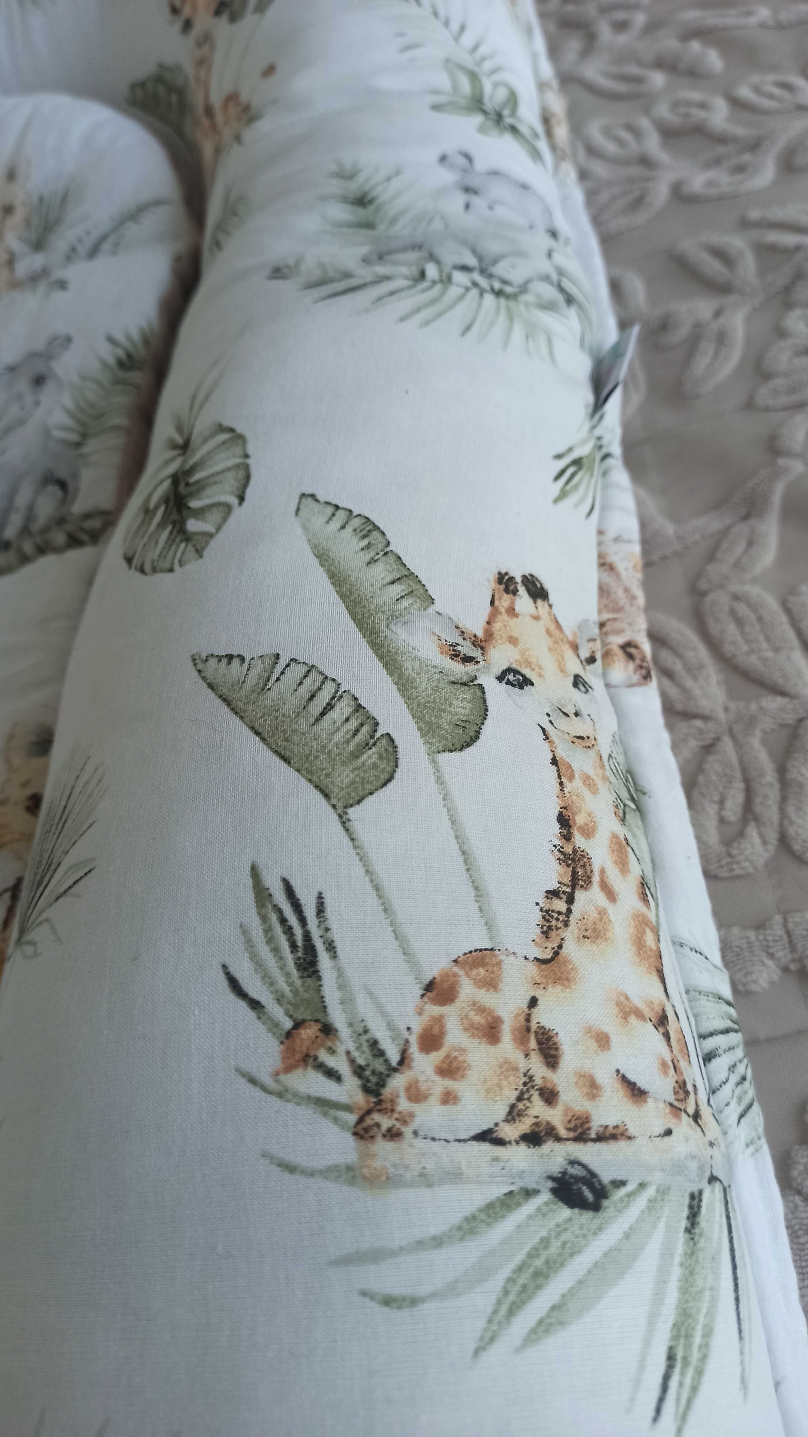 Kokon niemowlęcy Babymam - stan idealny, wzór unisex + kocyk gratis