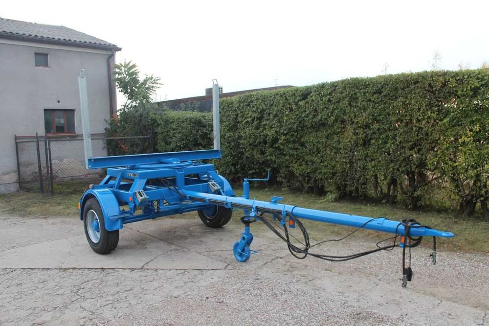 Przyczepa dłużyca dłużycowa do stali drutu słupów energetyka 5 Ton