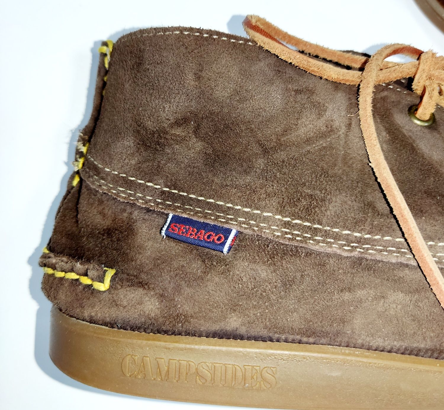 Топсайдеры,мокасины, Sebago Campsides ,кожа замш 42р.