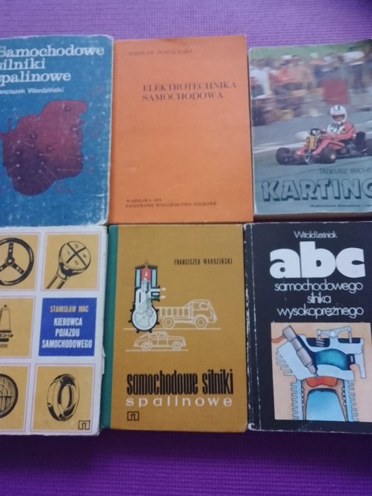 Książki - budowa samochodowych silników