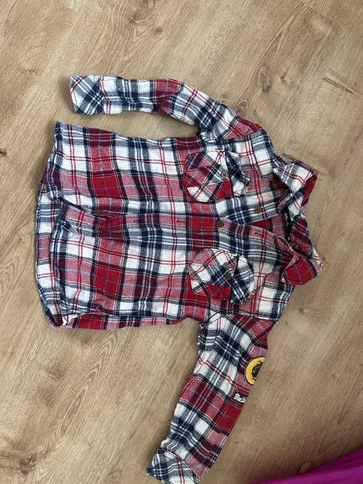 Koszula w krate r 98