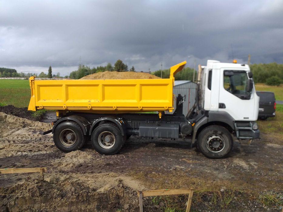 Premiun Kerax 370 DCI 6x4 wywrotka stalowa S3 manual resor sprowadzona