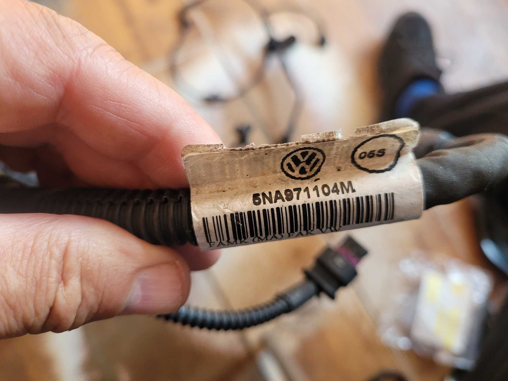 Wiązka instalacji tył 6 pdc VW Tiguan 2 5NA