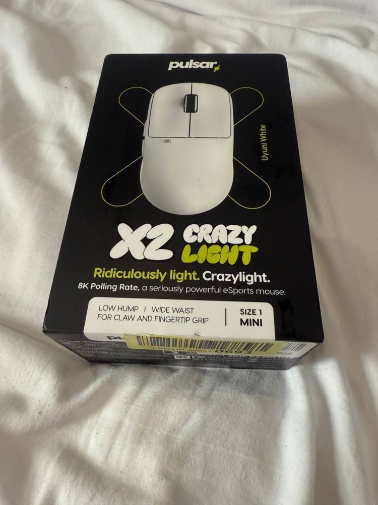 Ігрова миша Pulsar X2 CRAZYLIGHT Uyuni White
