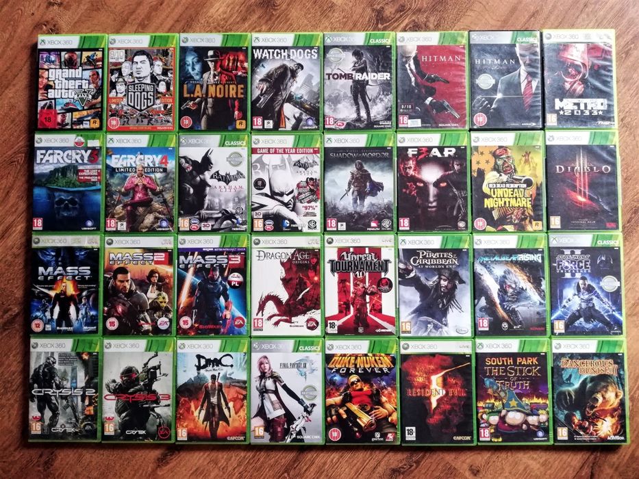 Gry XboX 360 Dla Dzieci Lego Kinect Samochody Strzelanki Sportowe Inne