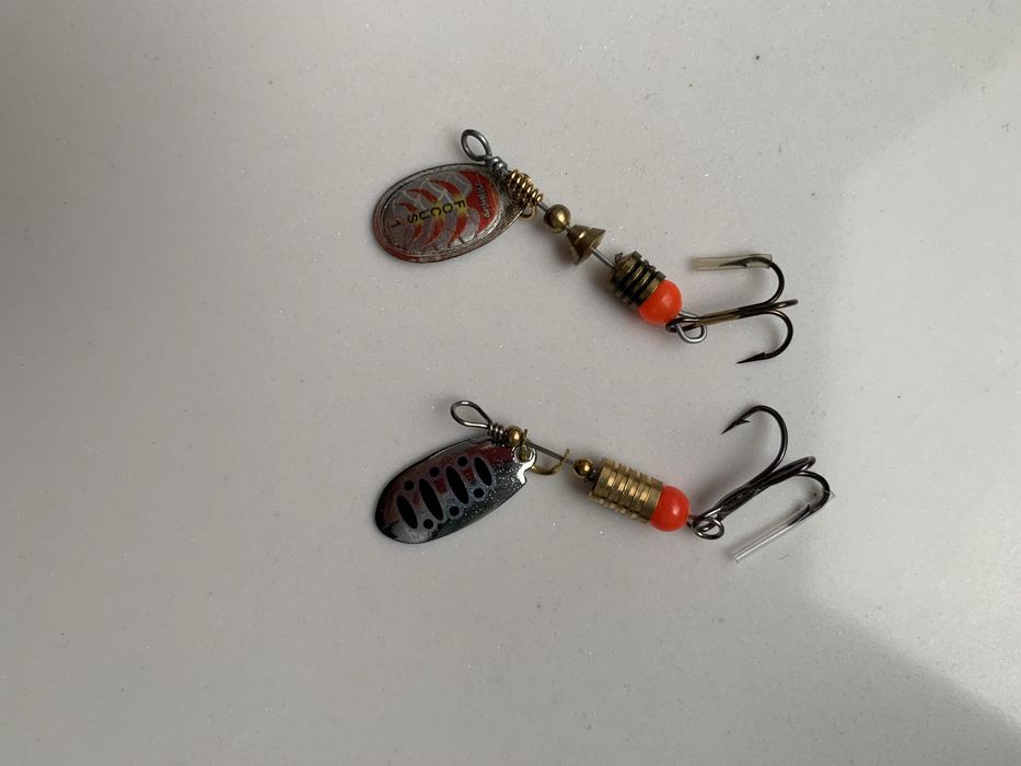 Zestaw przynęt do polowu spinningiem UL