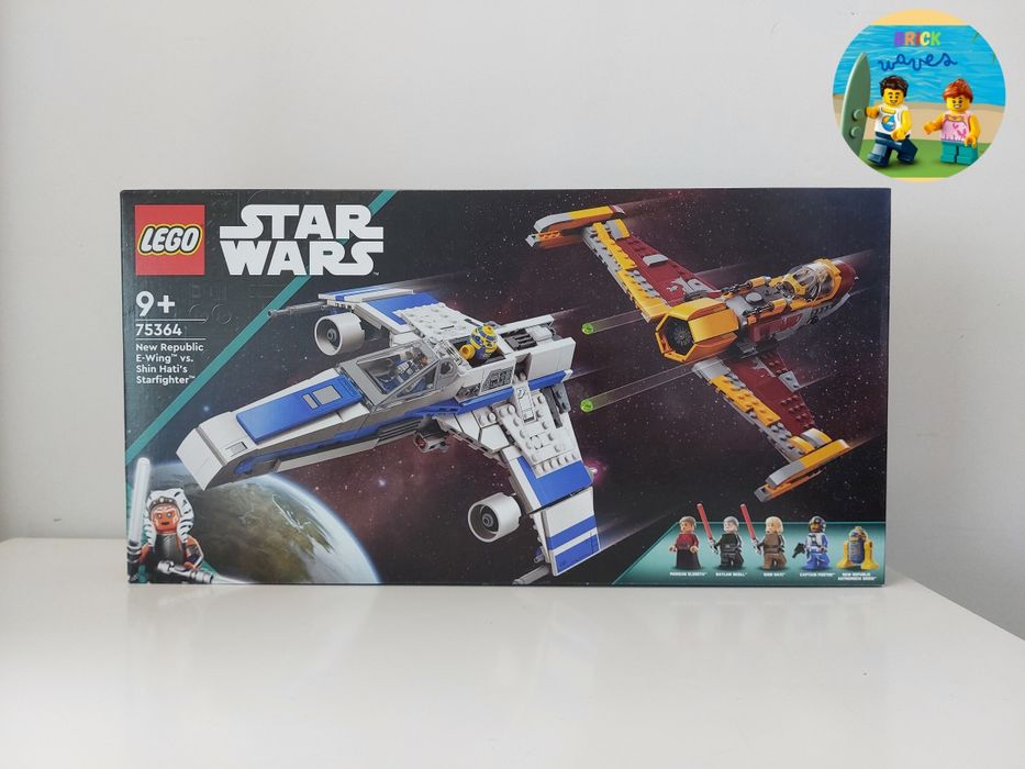 ENVIO GRATIS-LEGO 75364 E-Wing vs Starfighter (Star Wars)