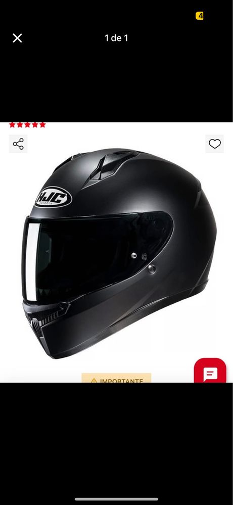Capacete HJC C10