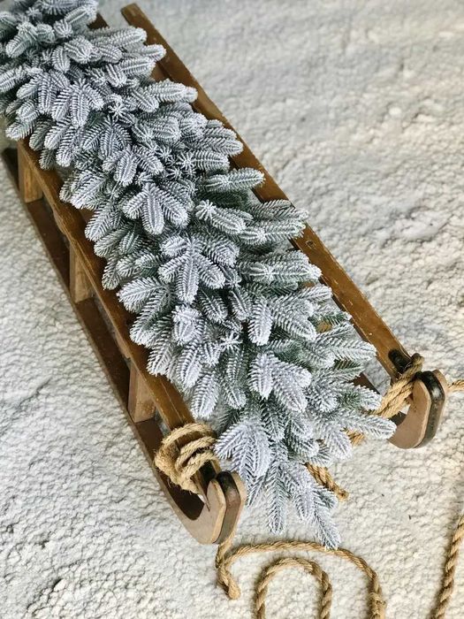 Хвойні новорічні гірлянди Traditional - декор (засніжені 1.2 м та 2 м)