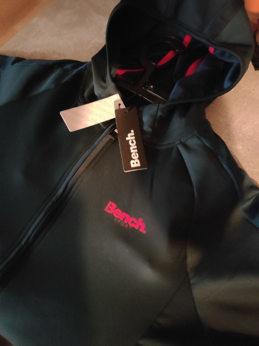 Dres Bench Latiss KOMPLET granatowy nowy set rozmiar M