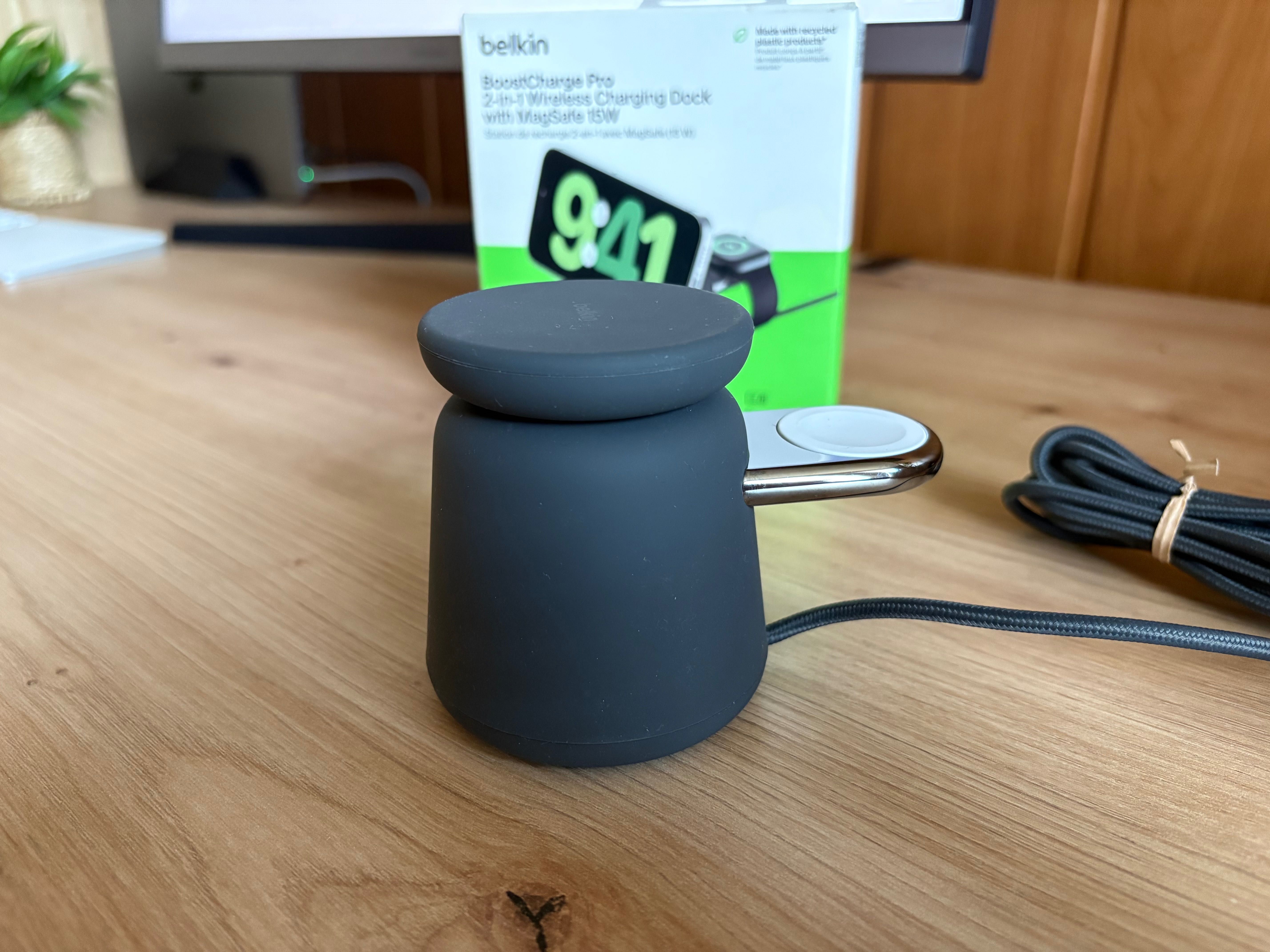Ładowarka Belkin BoostCharge PRO MagSafe 2w1 - Stan bdb!