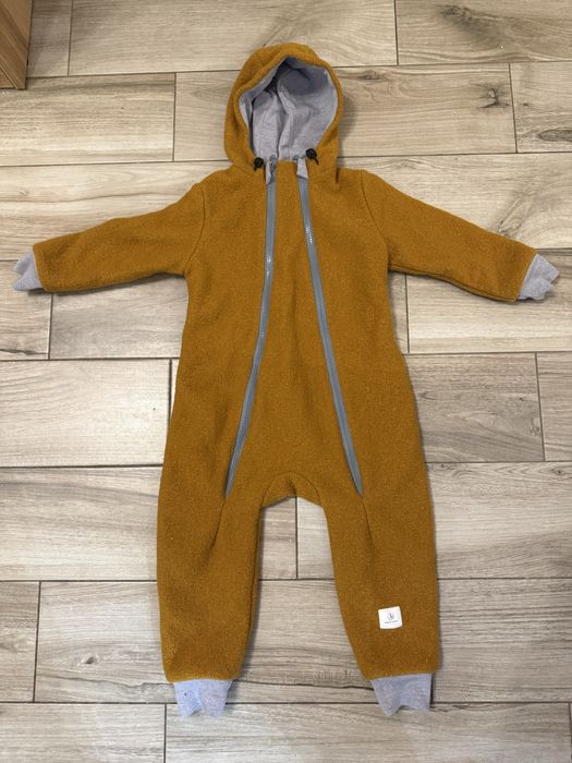 Kombinezon Simple Wool 92-98 ochra