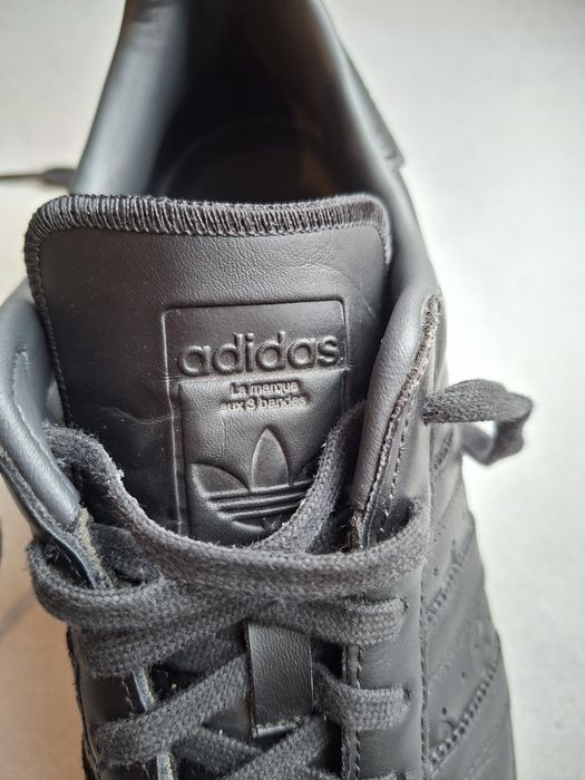 BUTY ADIDAS SUPERSTAR GY0026 czarne, cholewka skóra naturalna