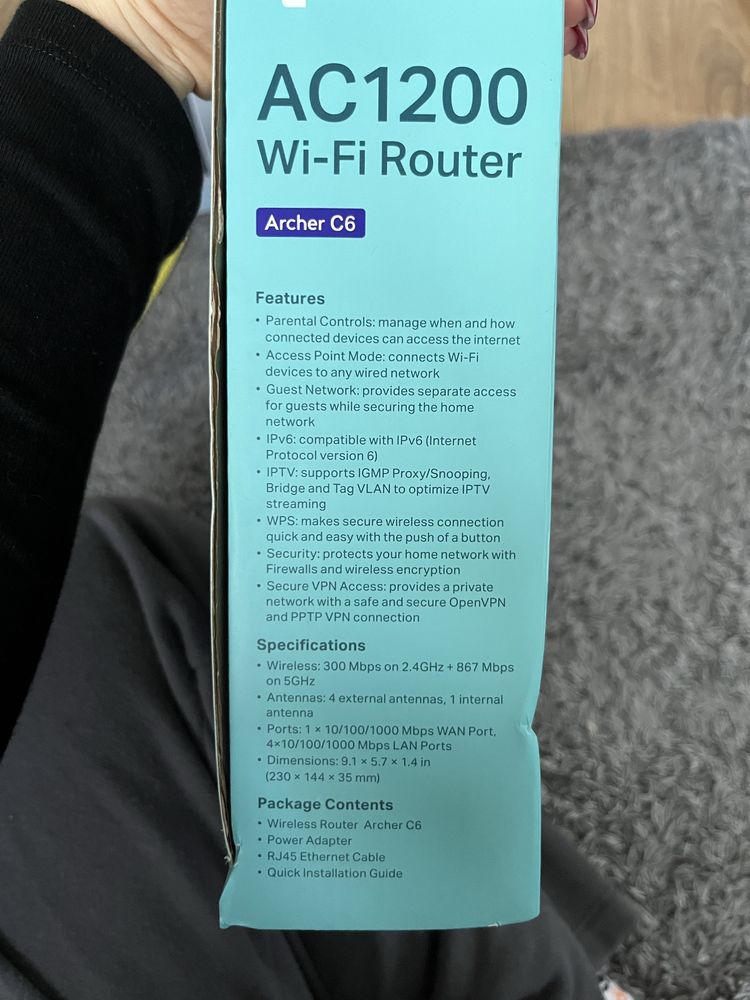 Router Wi-Fi tp-Link Archer C6