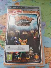 Gra sony psp ratchet and clank size matters