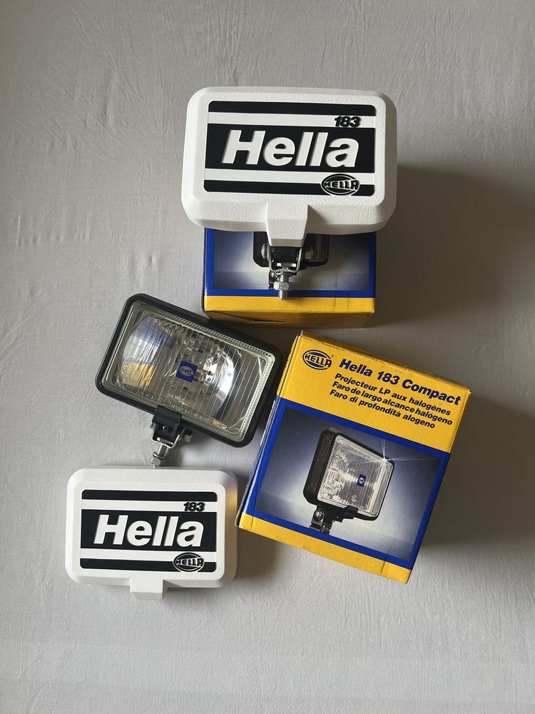 Nowe halogeny Hella 183 rarytas retro