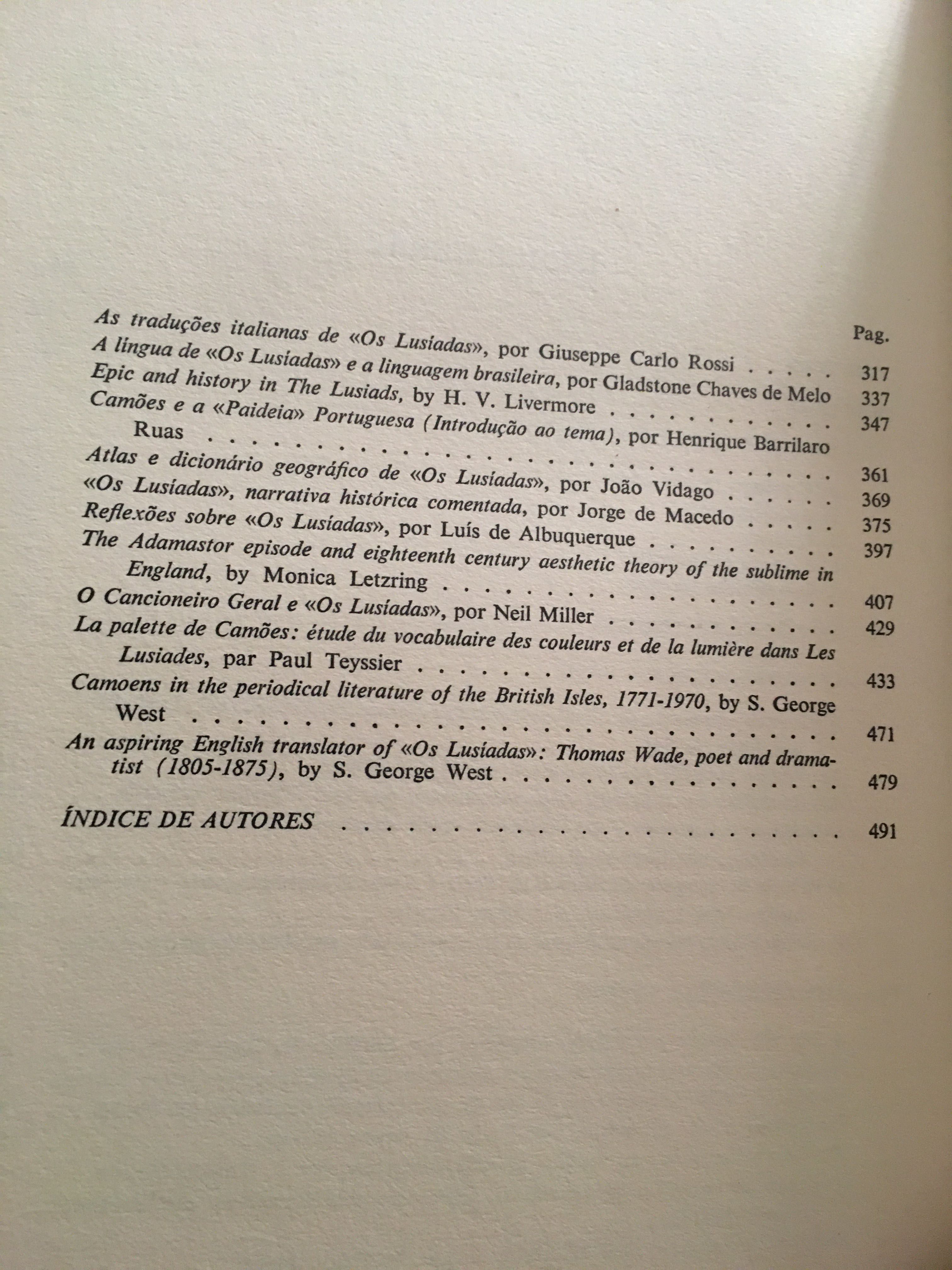 Camões/ Fernando Pessoa / Eugénio de Andrade