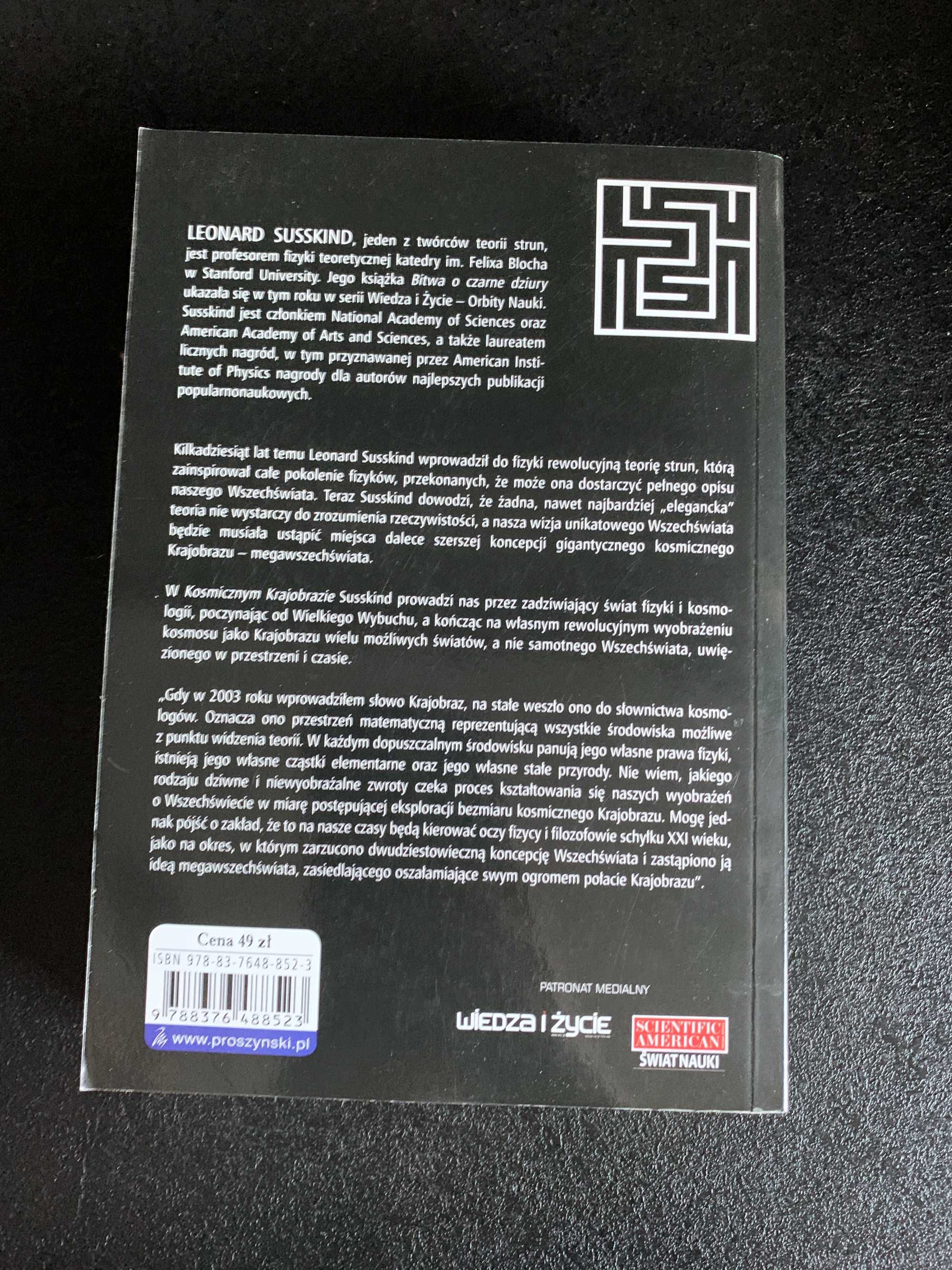 Kosmiczny krajobraz Dalej niż teoria strun Leonard Susskind
