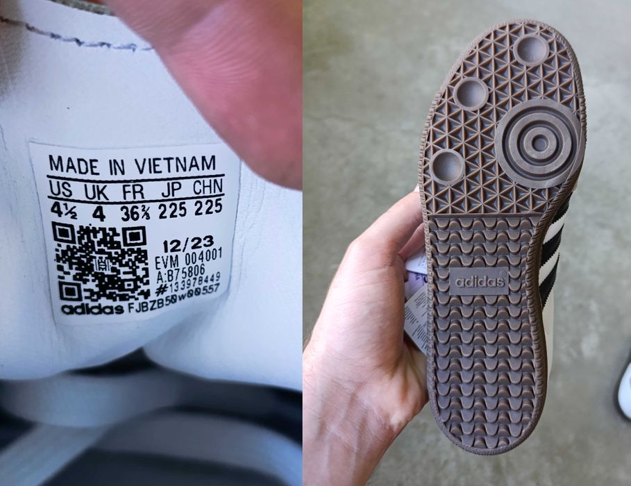 Оригінальні кросівки Adidas Samba OG Originals B75806