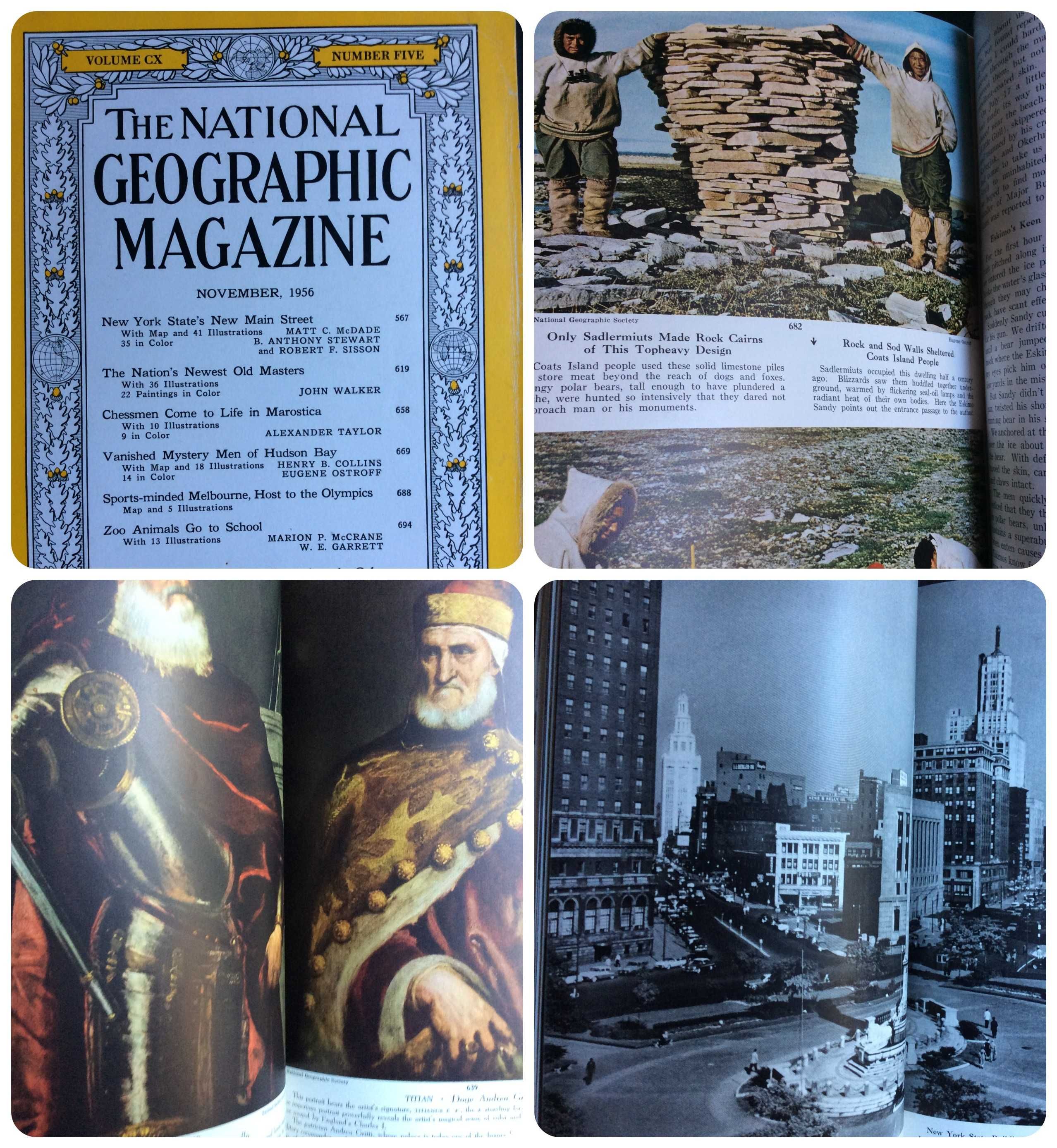 National Geographic Magazine Volume CX. Num.52, November 1956