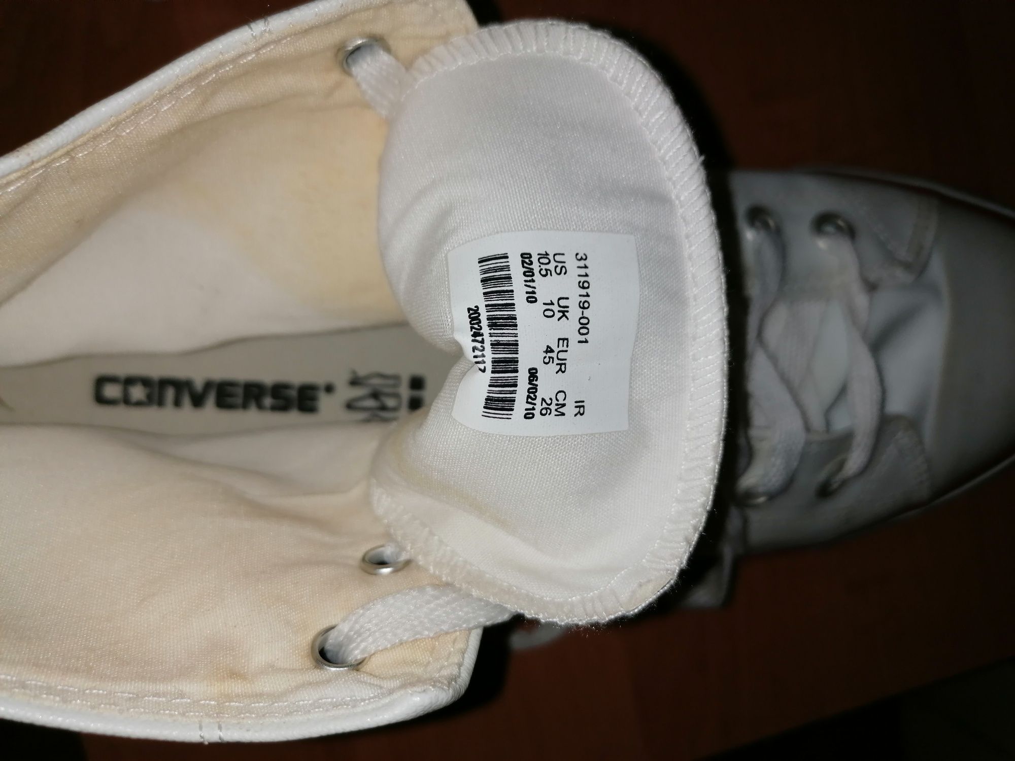 Buty conversy białe