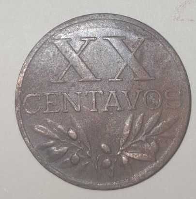 Moeda 20 centavos 1960