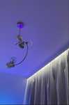 Lampa wisząca złota