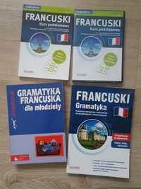 Zestaw książek do nauki francuskiego gramatyka kurs
