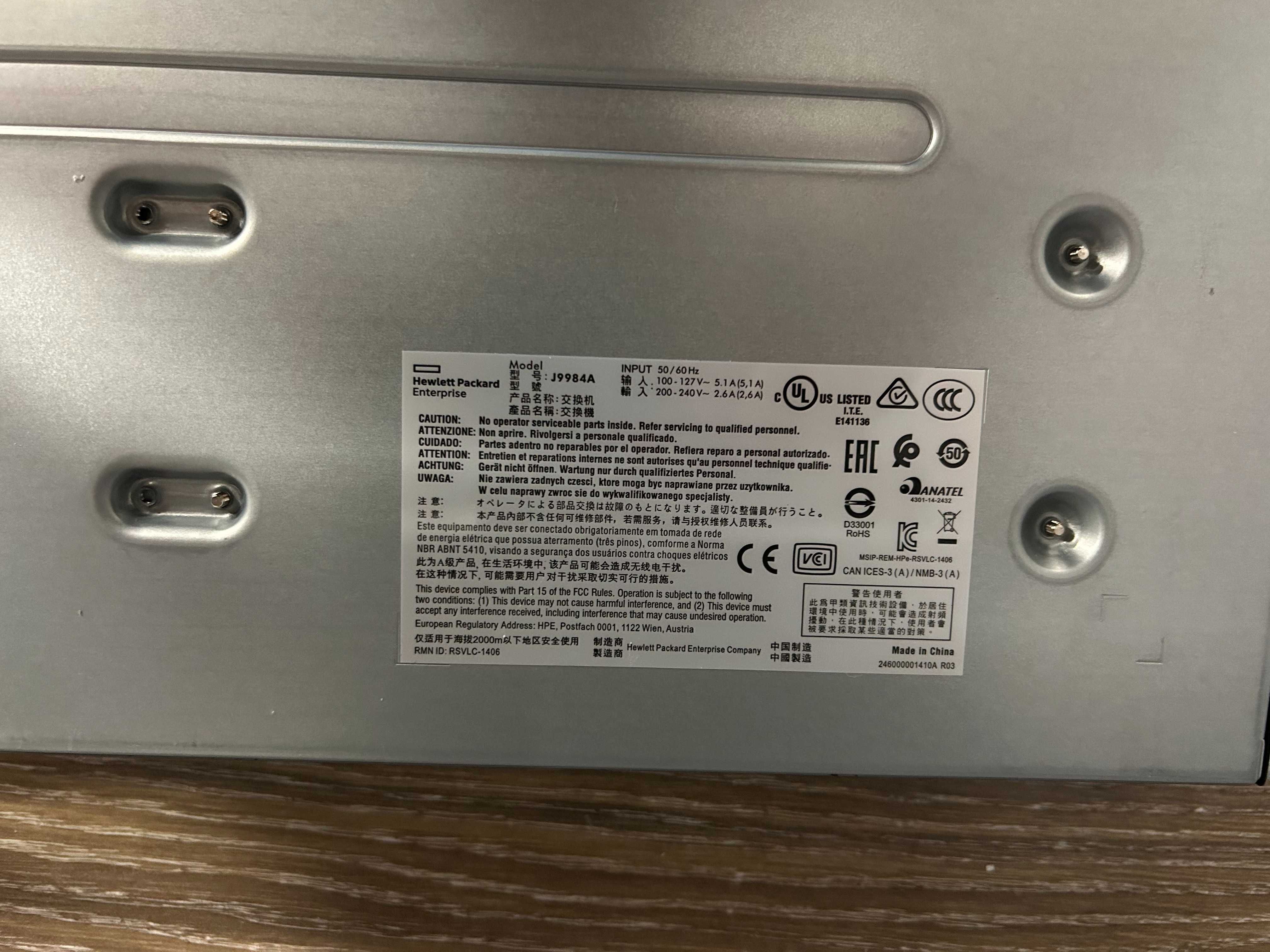 Switch HPE OfficeConnect 1820 Series Switch J9984A