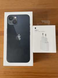 NOWY - Iphone 13 128 Midnight czarny + ładowarka oryginal