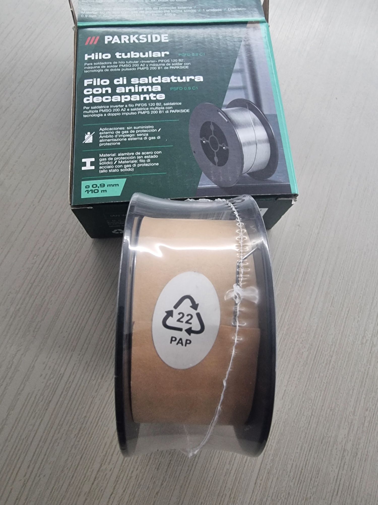 Parkside fio Soldar 0.9mm