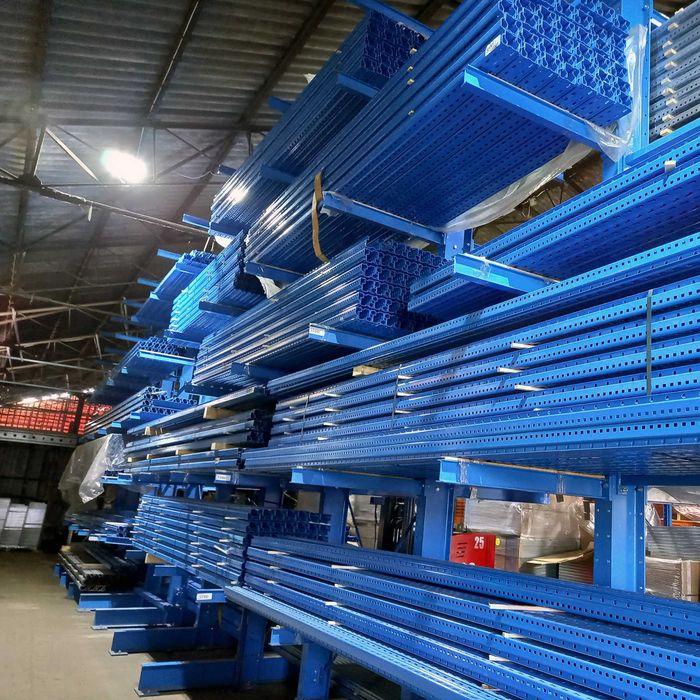 Regał paletowy BC14 L=2870mm 12 palet 1000kg 0+3 magazynowe paletowe