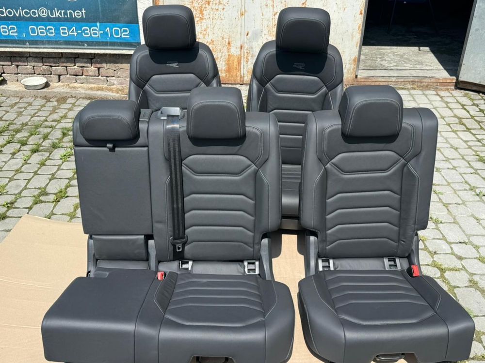 Volkswagen Touareg III R-LINE  Салон Сидіняя Фольксваген Туарег 3