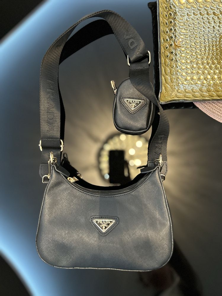 Torebka prada 2005 w stylu prada re-edition