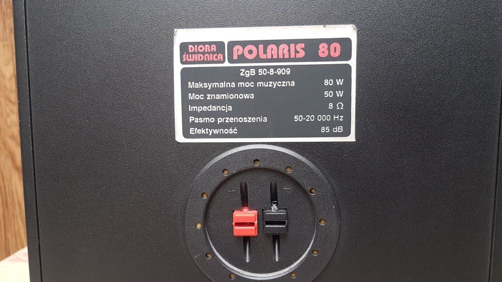 Kolumny głośnikowe Polaris 80