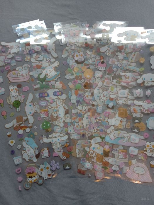 20 arkuszy naklejki cinnamoroll