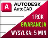 Autocad 2022 - 2025 ( Licencja 3 letnia ) Gwarancja / PL