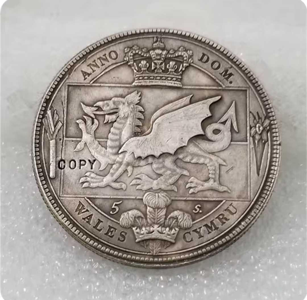 Moeda da coroa do reino unido 1887