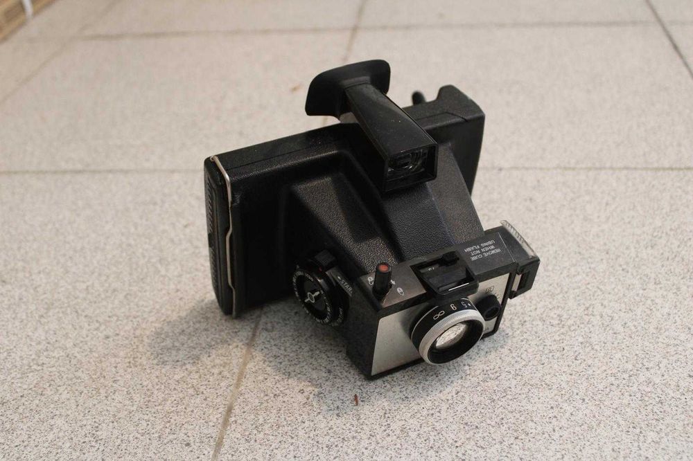 Máquina de fotografar Polaroid