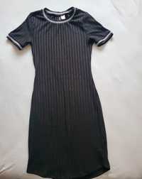 Sukienka czarna mini H&M r.36