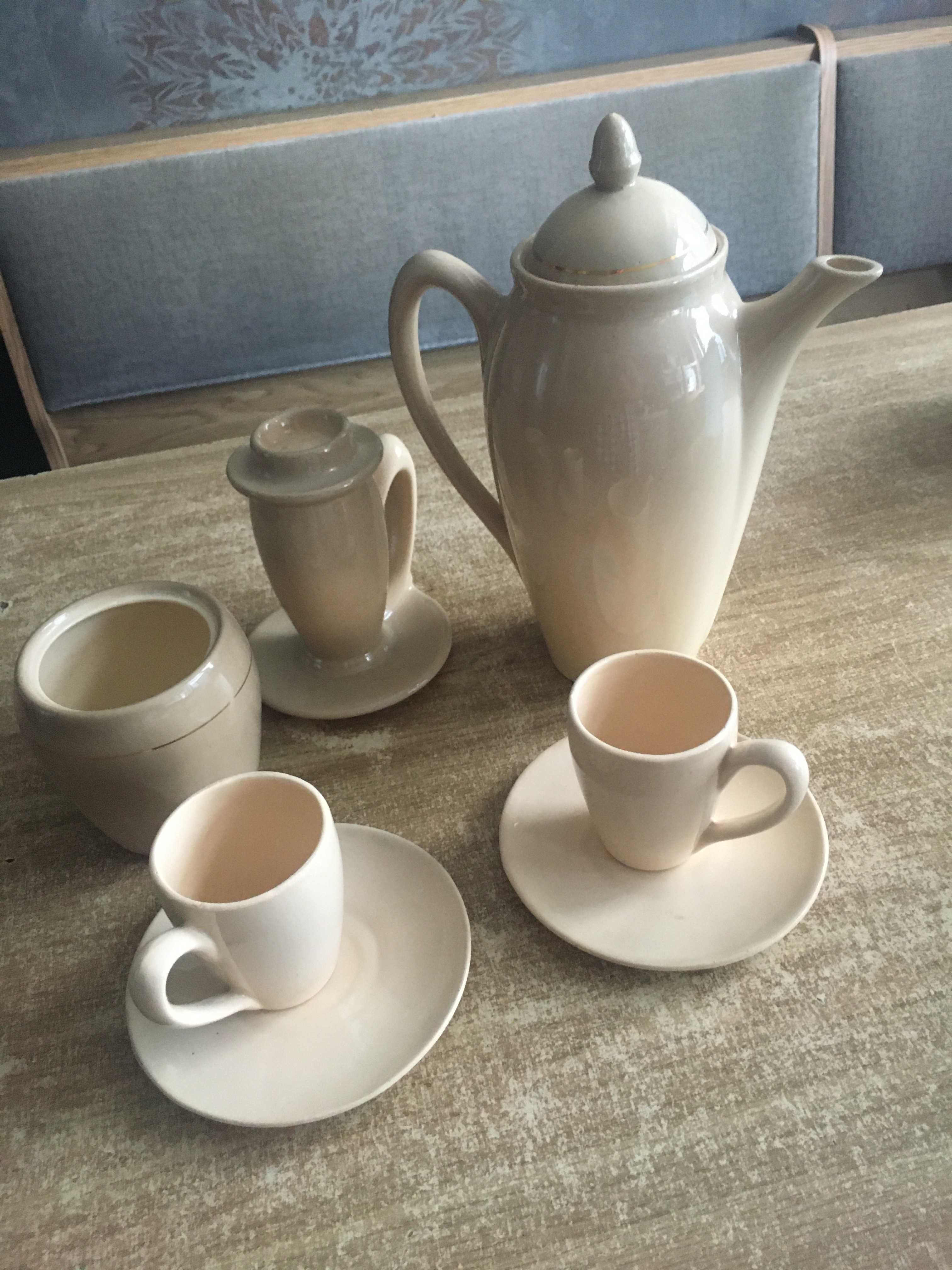 Кофейный сервиз на 6, 2 персон, набор 6 кофейных чашек с накопителем