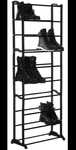 Стойка для взуття «amazing shoe rack» dl73 на 30 пар black