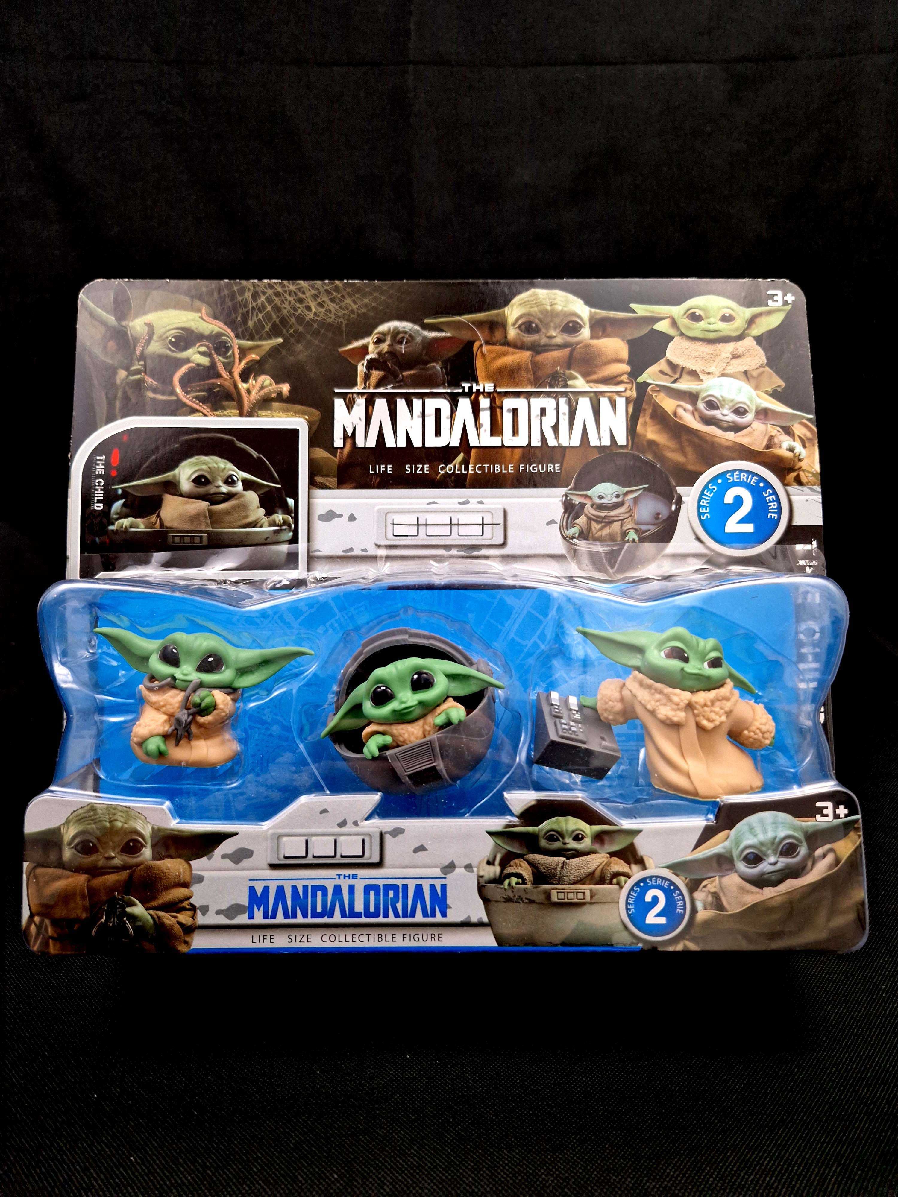 Figurki Baby Yoda 3szt Mandalorian Kolekcja dla Fanów Star Wars