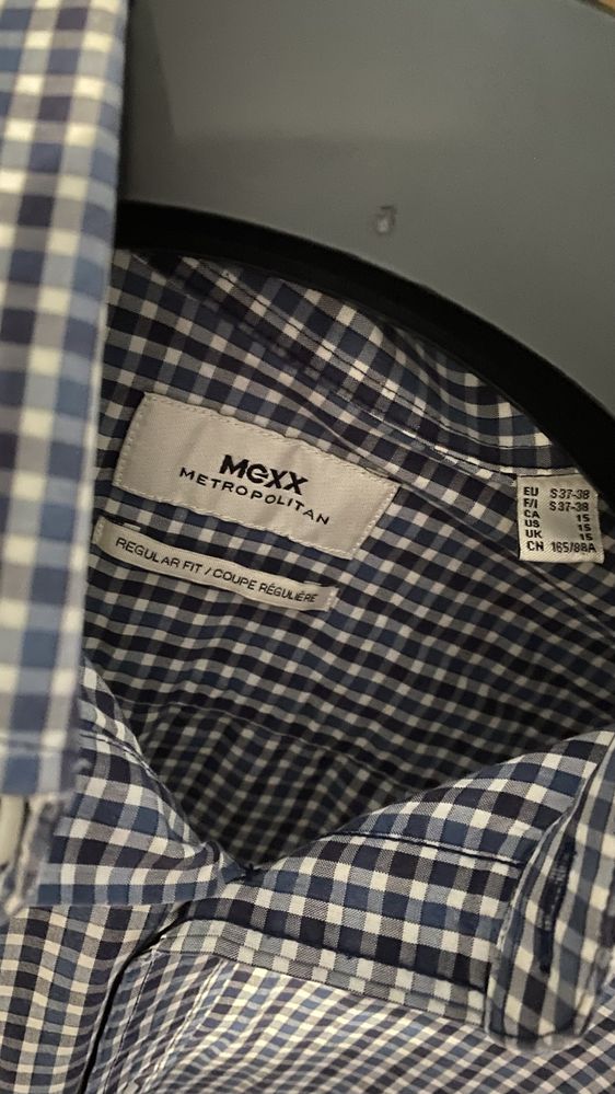 Koszula MEXX męska S /37-38 w kratkę bawełna